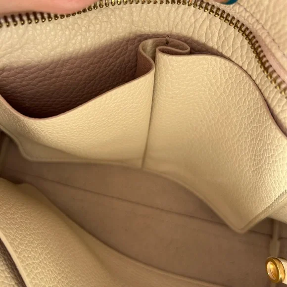 CUYANA Mini Easy Zipper Tote in Ecru - Picture 9 of 14